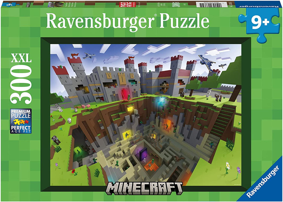 Ravensburger 13334 Minecraft Cutaway XXL 300pc