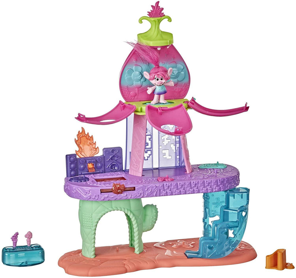 Trolls World Tour Blooming Pod Stage Musical Toy for Girls and Boys - Yachew