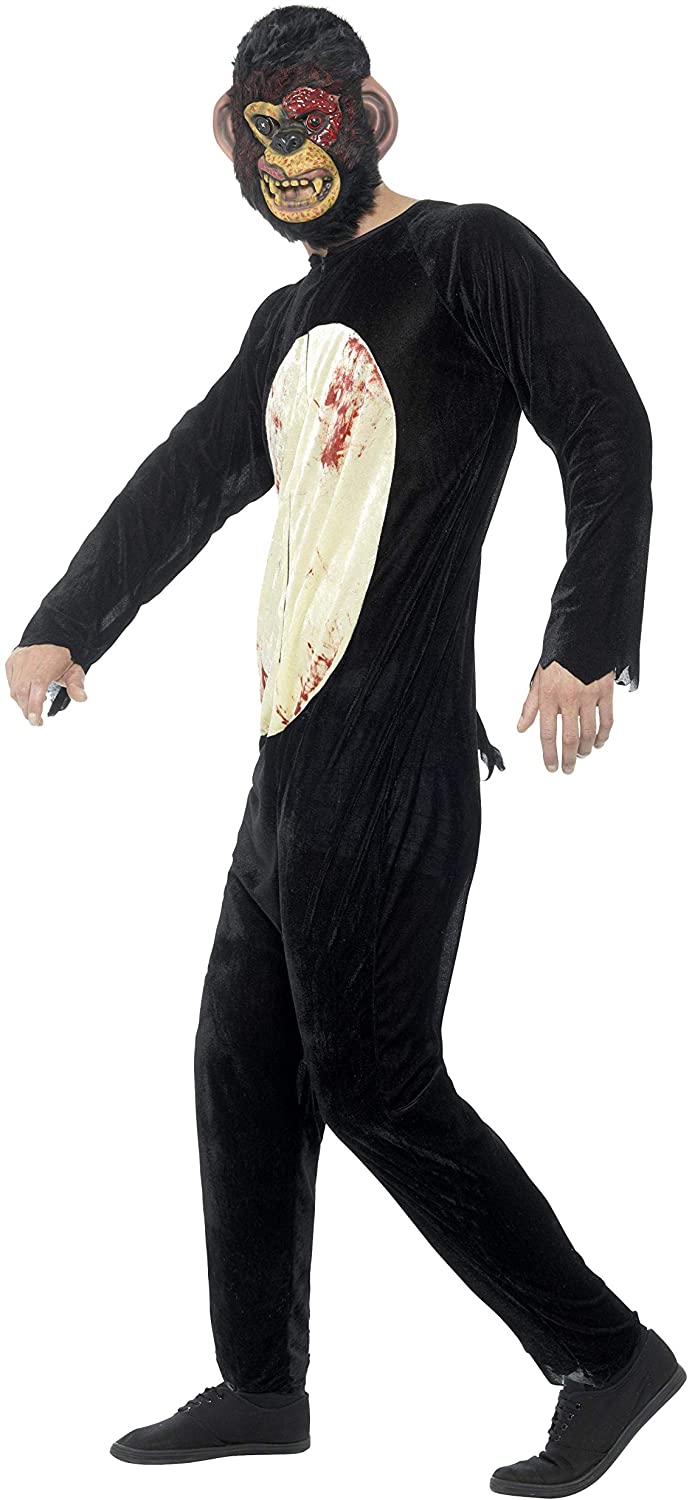 Smiffys 45270L Deluxe Zombie Chimp Costume (Large)