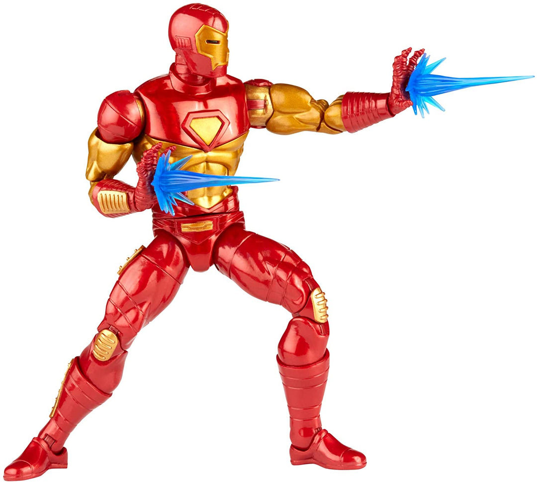 Hasbro Marvel Legends Series 6-inch Modular Iron Man Action Figure Toy, Includes 4 Accessories and 1 Build-A-Figure Part, Premium Design and Articulation Multicolor, F0355 Multicolor, F0355