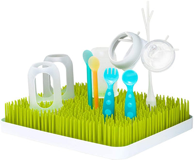 Tomy Boon Lawn Large Baby Bottle Dryer Rack Stylish Nursery Accessories Perfect for Baby Shower Gift