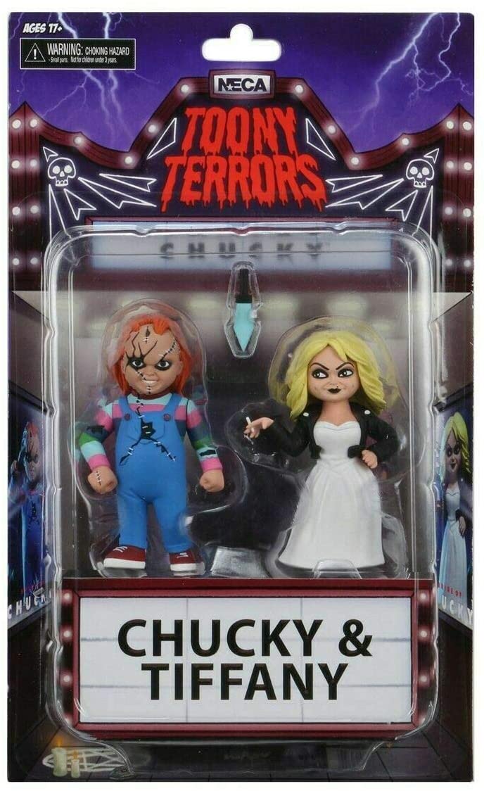 NECA Toony Terrors Bride of Chucky 2 Pack 6 Action Figure, 0634482397435