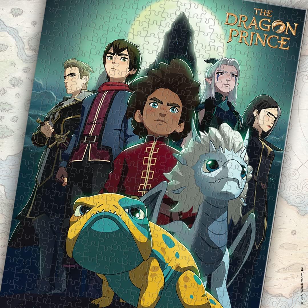 The Dragon Prince “Heroes at The Storm Spire'' 1000 Piece Jigsaw Puzzle
