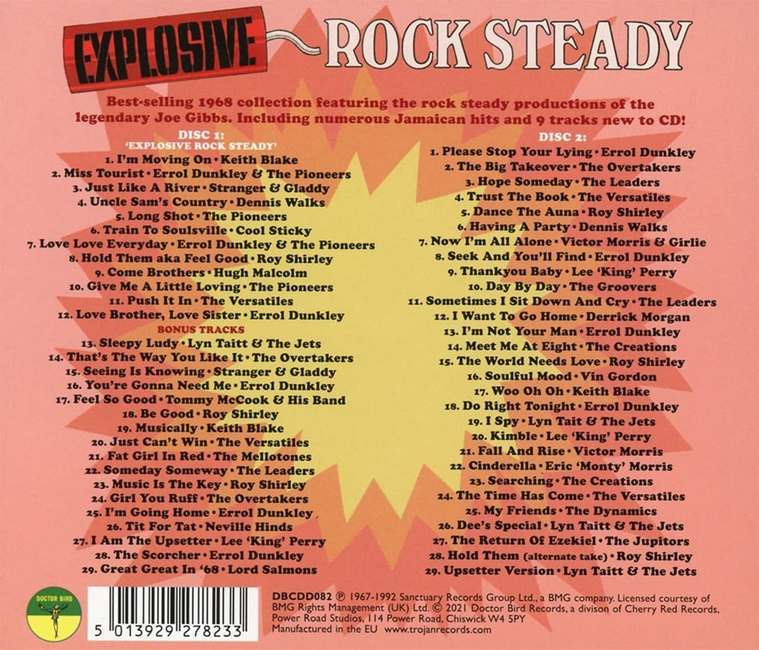 Explosive Rock Steady (Expanded Original Album) (2CD) [Audio CD]