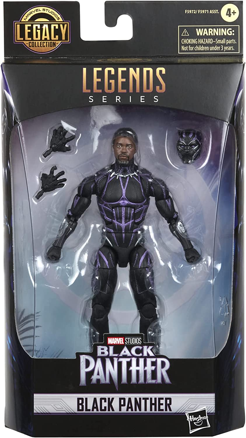 Hasbro F59725X0 Marvel Legends Series Legacy, 6" Black Panther Collectible Figur