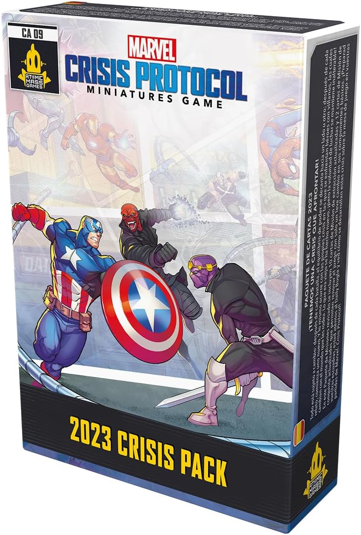 Marvel: Crisis Protocol Crisis Card Pack 2023 - Refresh and Enhance Your Gameplay! Tabletop Superhero Game for Kids and Adults