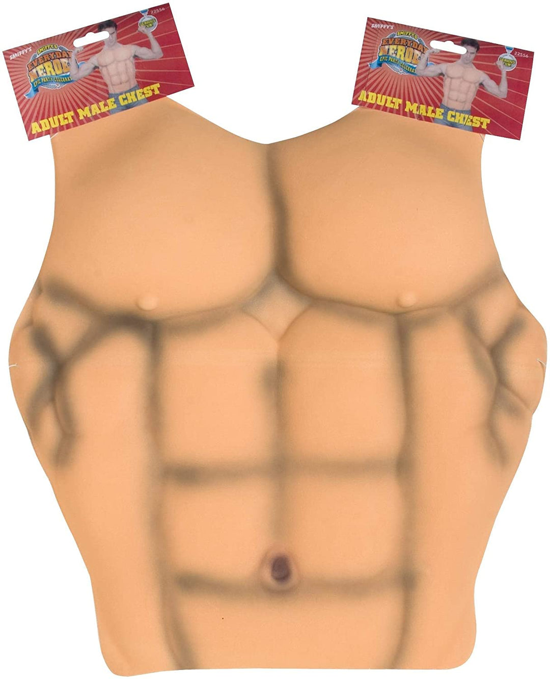 Smiffys Men's Muscle Chest , Flesh, EVA, One Size, 2256