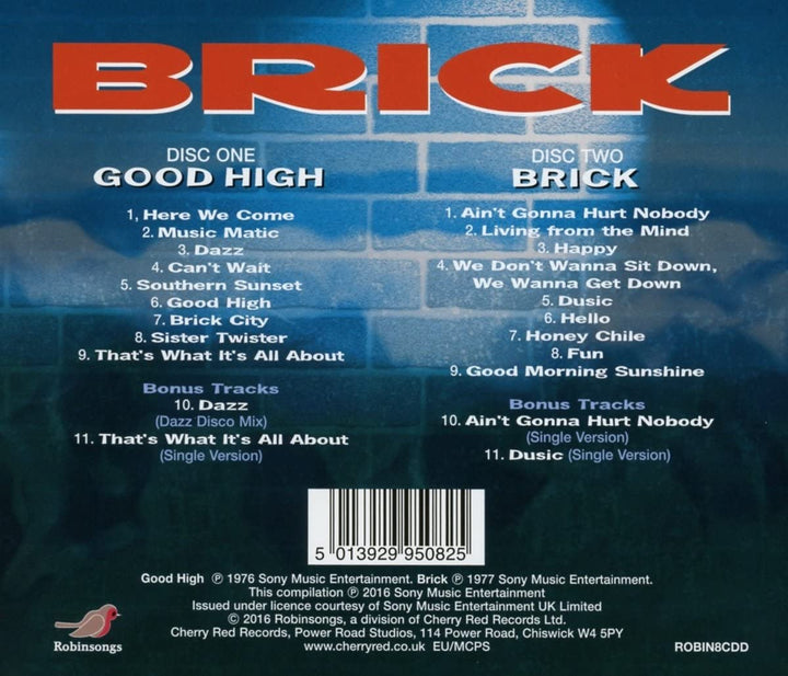 Brick - Good High / Brick [Audio CD]
