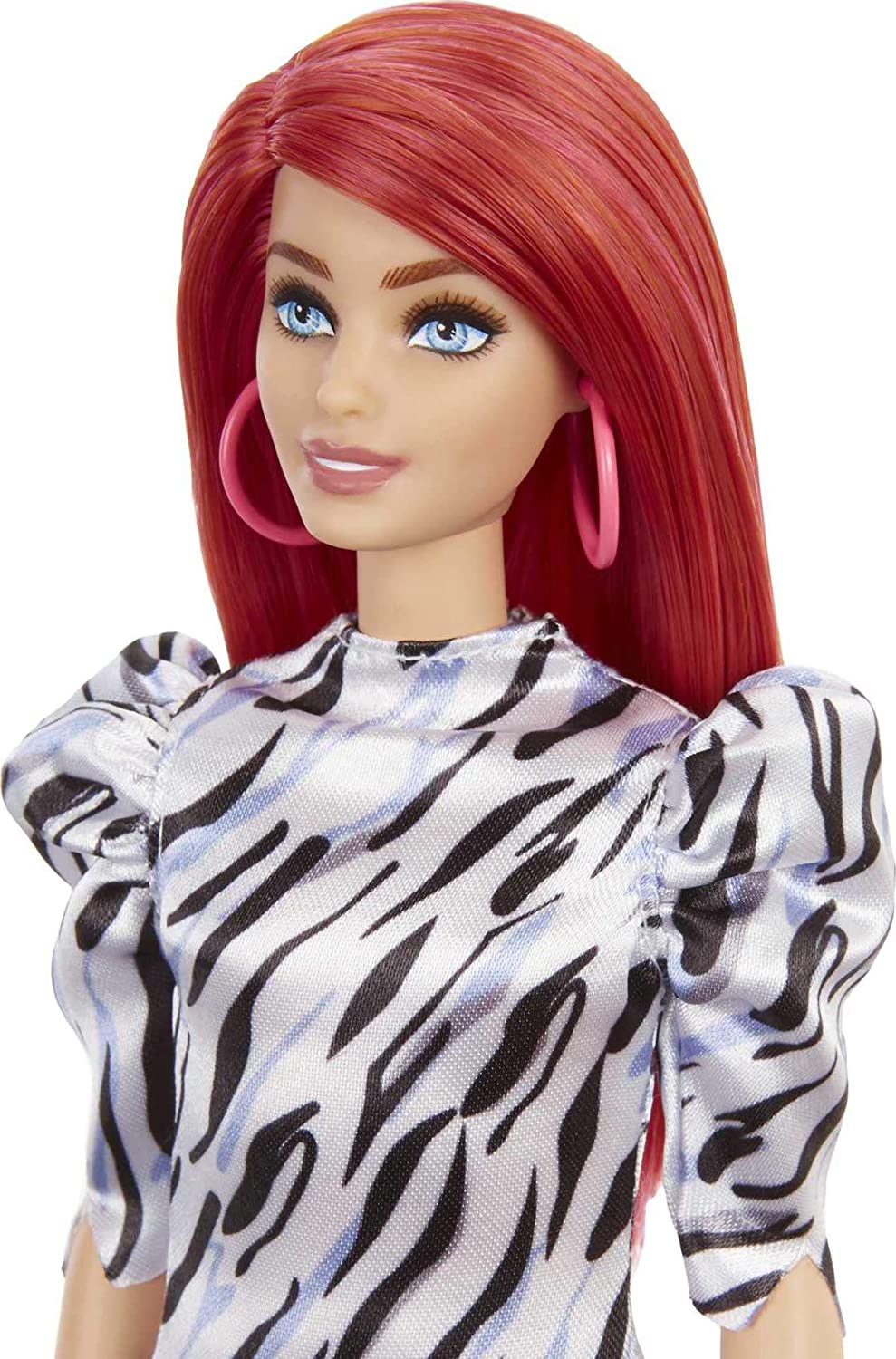 Barbie Fashionistas Doll #168 with Short Red Hair, Toy for Kids 3 to 8 Years Old