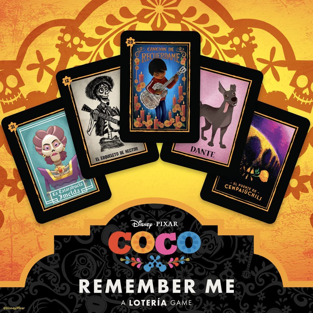 Coco Disney Pixar (Remember Me) A LOTERIA Game