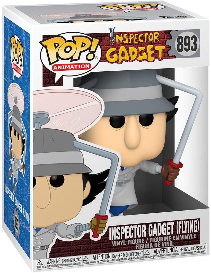 Inspector Gadget Flying Funko 49269 Pop! Vinyl #893