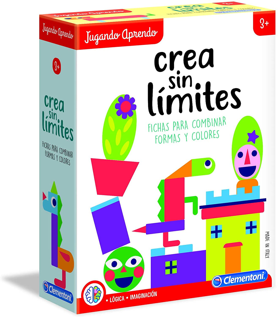 Clementoni 55312 Crea sin Lmites Educational Game, Multicoloured