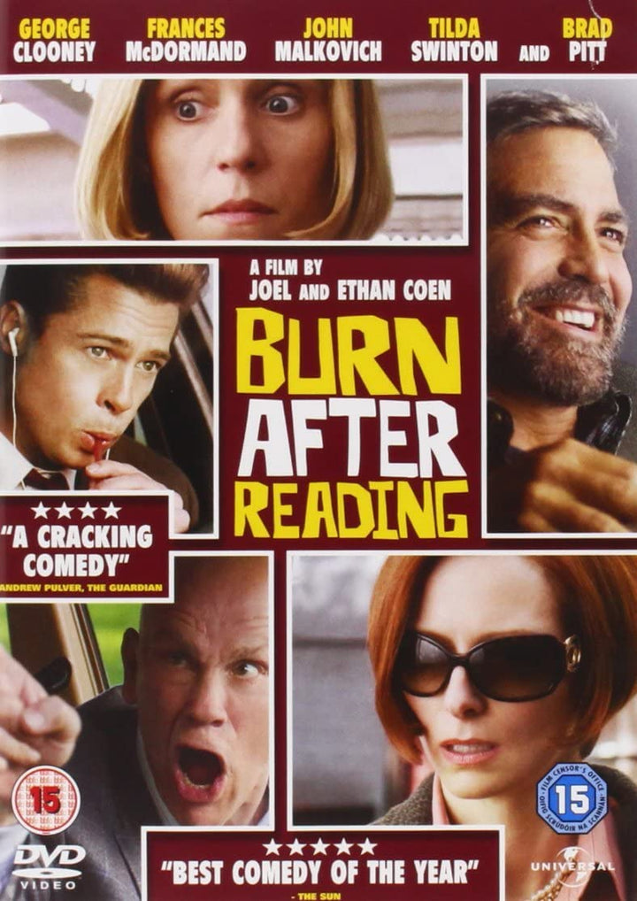Burn After Reading - Crime Comedy [DVD]