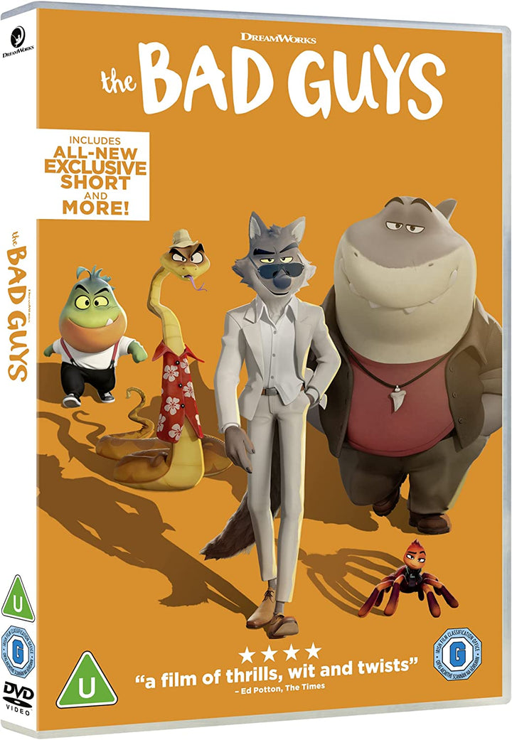 The Bad Guys - Animation [2022] [DVD]