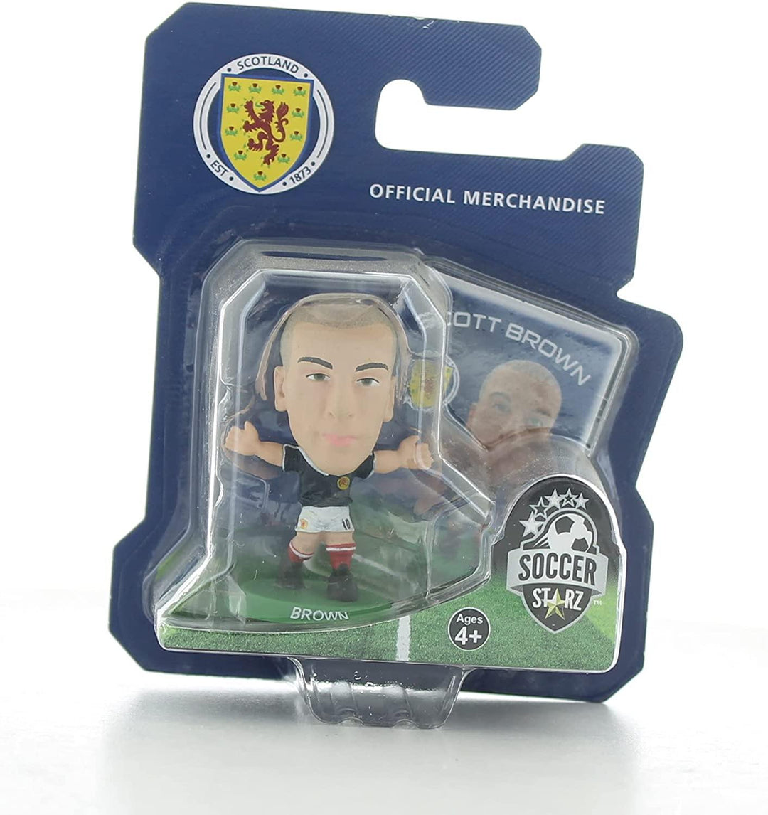 SoccerStarz Scotland National Team Scott Brown in Home Kit - Yachew