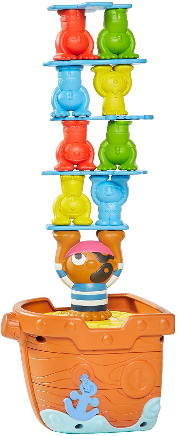 TOMY Pile Up Pirates Stacking Game Children's Action Board Game