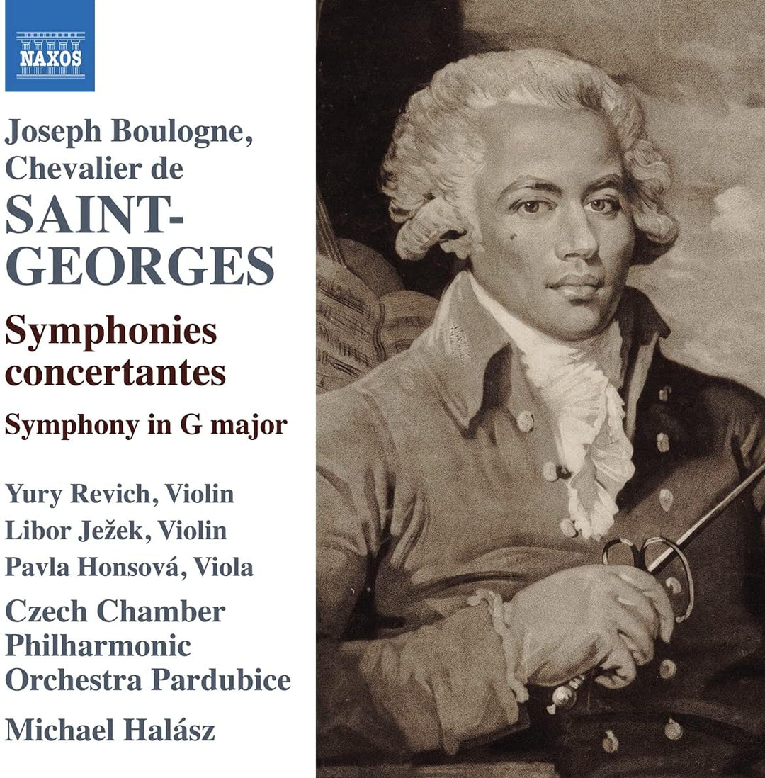 Yuri Revich - Saint-Georges: Sinfonien [Yuri Revich; Libor Je~ek; Pavla Honsov; Tschechisches Kammerphilharmonieorchester Pardubice; Michael Halsz] [Naxos: 8574306] [Audio CD]