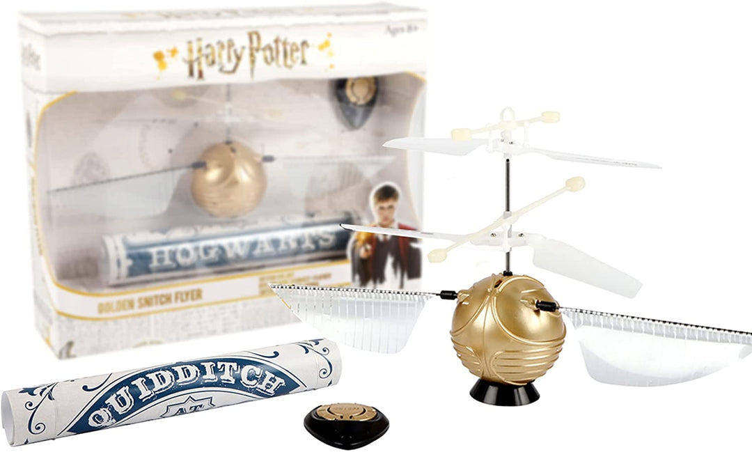 WOW! STUFF Harry Potter Flying Golden Snitch toy | Controlled by your hands or feet