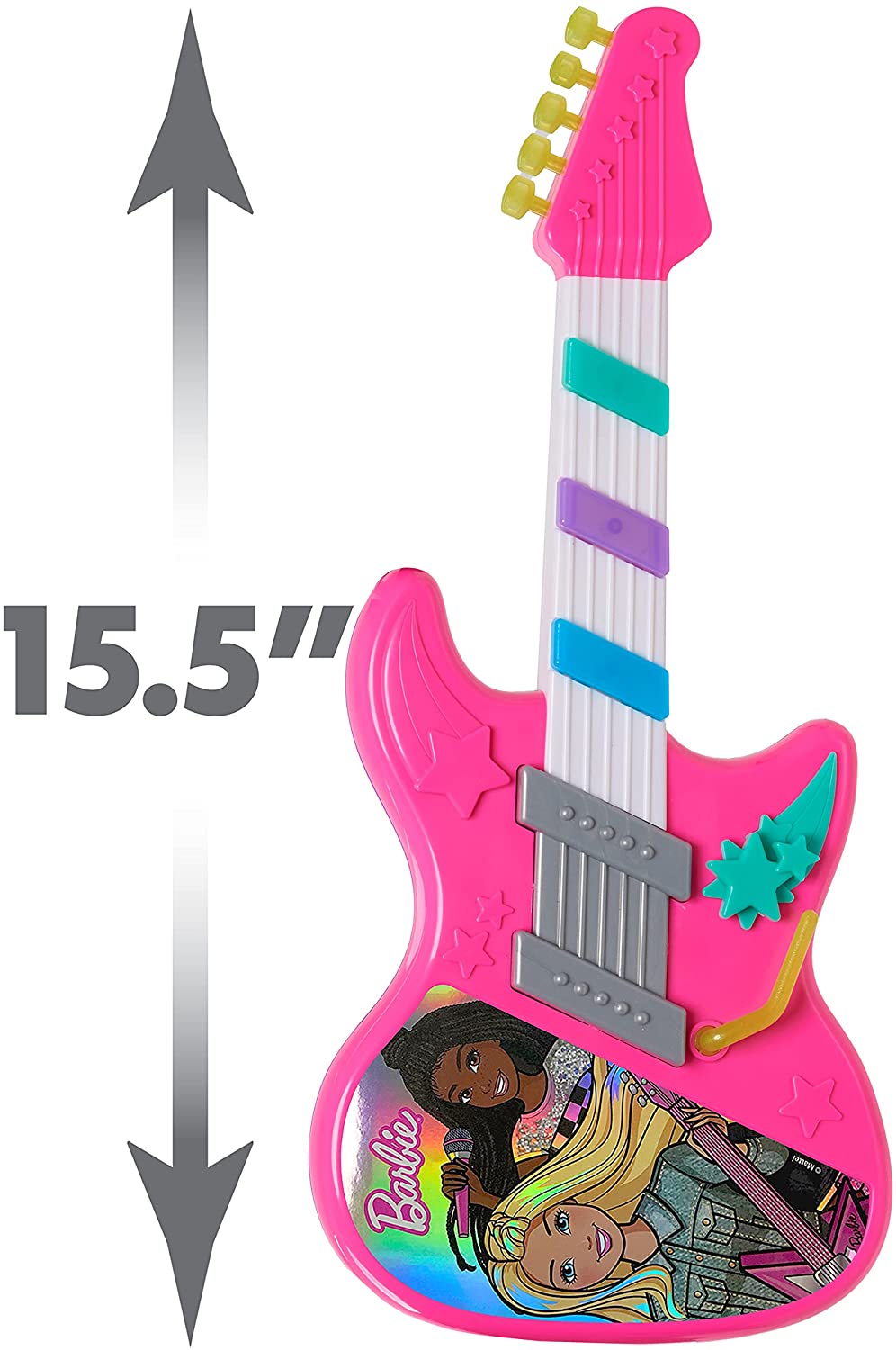 JP Barbie JPL63631 Barbie Guitar, Pink