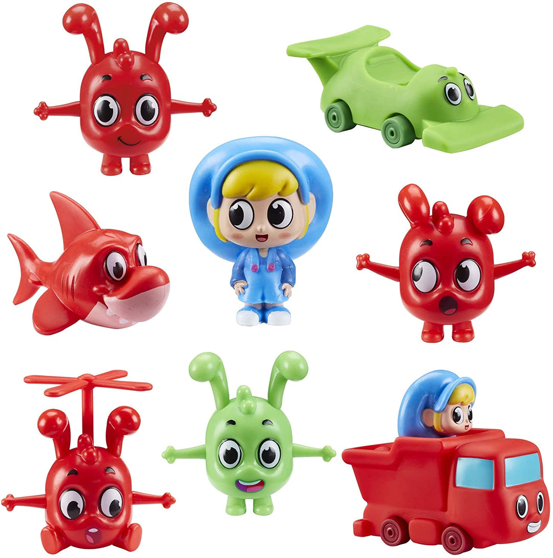 Character Options 07542 MEGA MORPHLE Figure and Vehicle Pack, Red