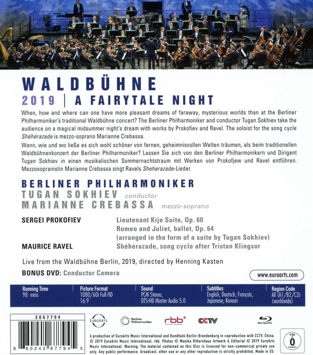 Waldbuhne 2019 - A Fairytale Night [Blu-ray]