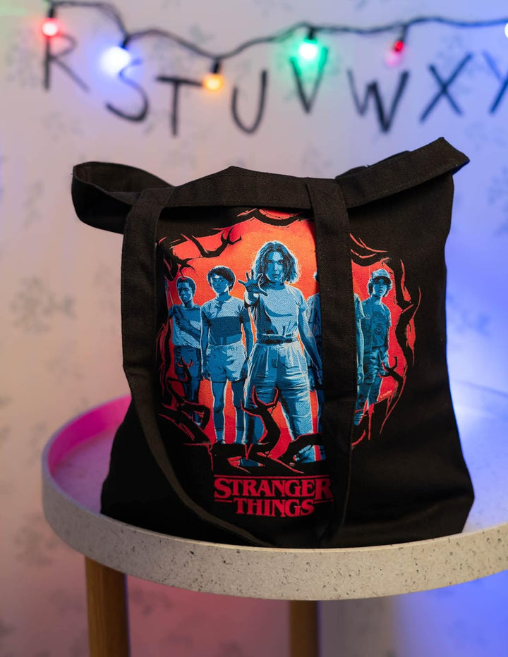 Grupo Erik Official Stranger Things Cotton Tote Bag - Cotton Shopping Bag