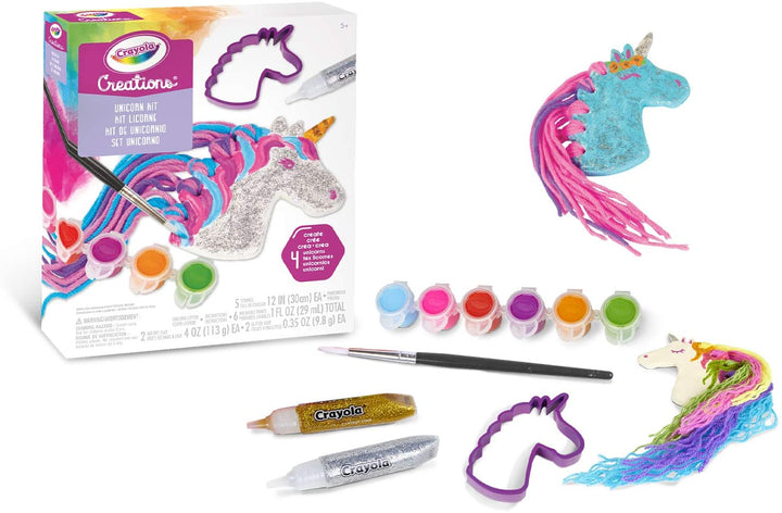 CRAYOLA 04-1153 Creations Unicorn Set-Creative Activity and Gift for Girls Age 8