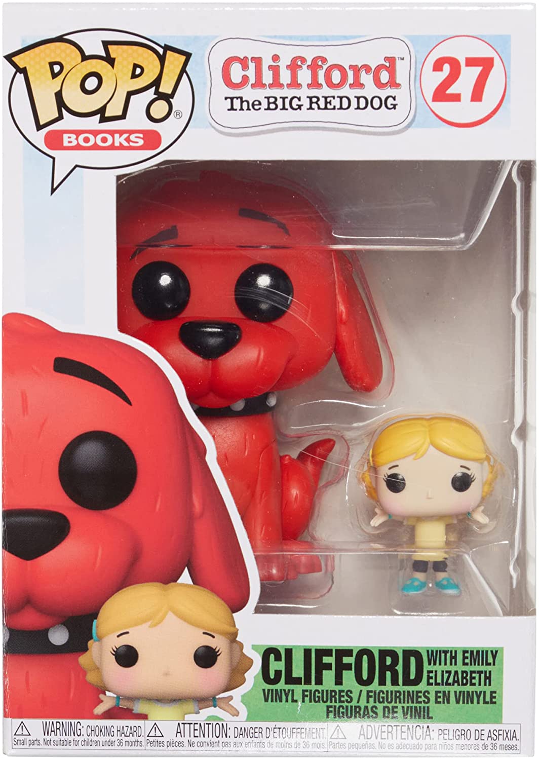 Clifford The Big Red Dog - Clifford w/Emily Funko 51380 Pop! Vinyl #27