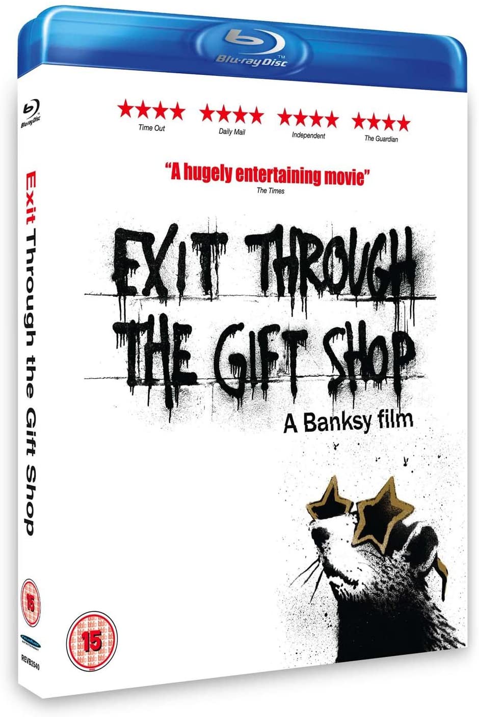 Exit Through The Gift Shop [Region Free] - Documentary/Crime [Blu-Ray]