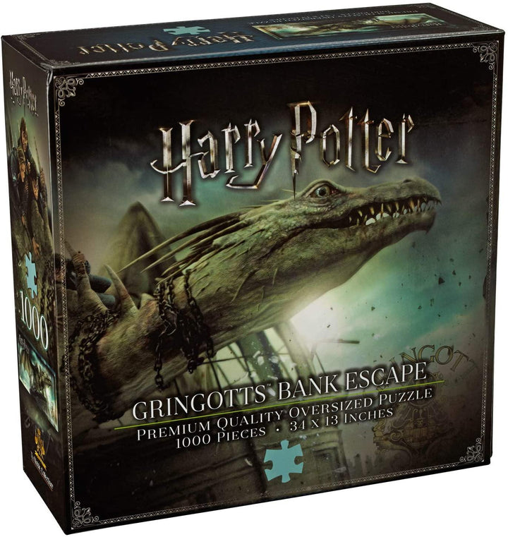 The Noble Collection Gringotts Bank Escape 1,000pc Jigsaw Puzzle Oversized Premium Quality - Yachew