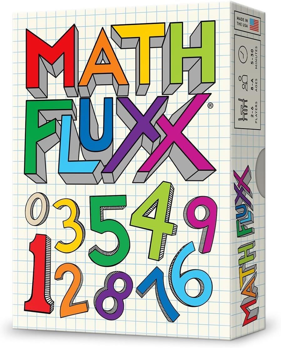 Looney Labs LON00077 Math Fluxx, Multicoloured