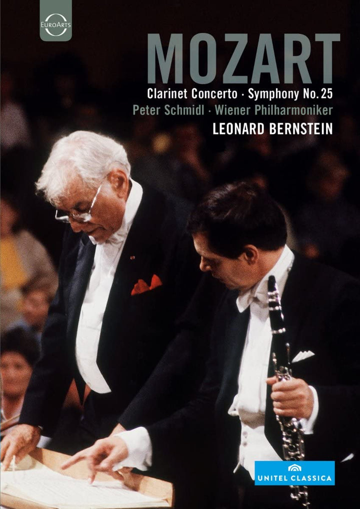Bernstein conducts Mozart: Clarinet Concerto and Symphony No. 25 [DVD] [2006]