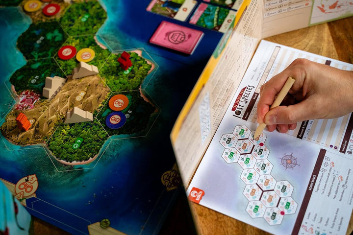 Renegade Game Studio | The Search for Lost Species | Board Game | Ages 13+ | 1-4