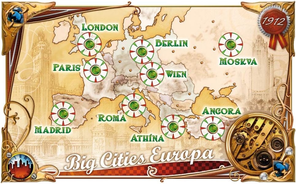 Tage des Wunders | Ticket to Ride Europa 1912 Brettspiel-ERWEITERUNG | Ab 8 Jahren | Für 2 bis 5 Spieler