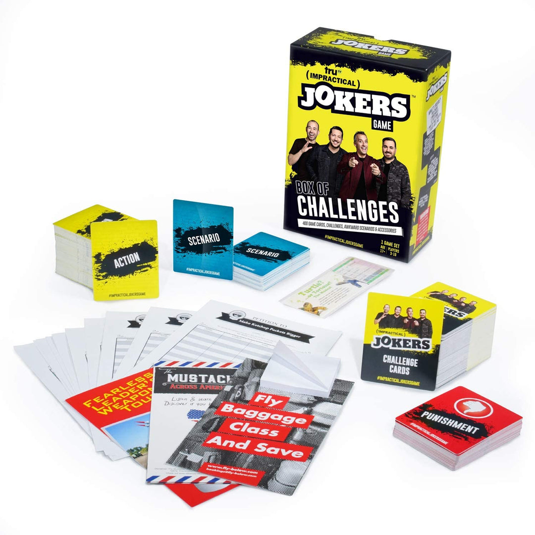 Wilder Toys Impractical Jokers: Die Spielbox voller Herausforderungen (17+) (WILD-512)