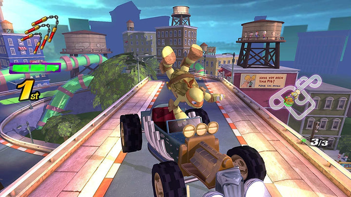 Nickelodeon Kart Racers Bundle + Wheel Accessory Nintendo Switch Game