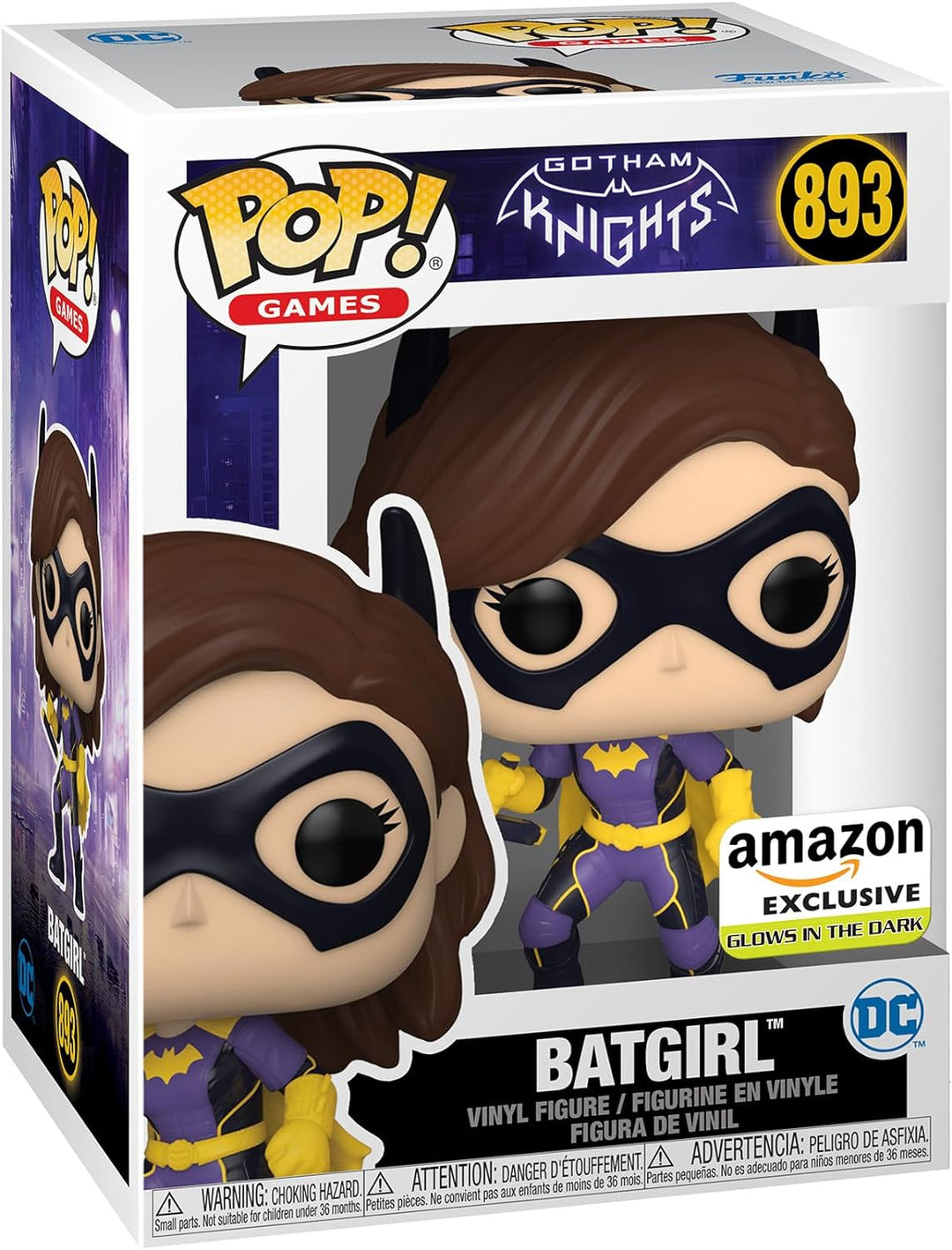 Funko POP! Spiele: Gotham Knights – Batgirl – (Gwith PU) – Batman – Amazon Exclus