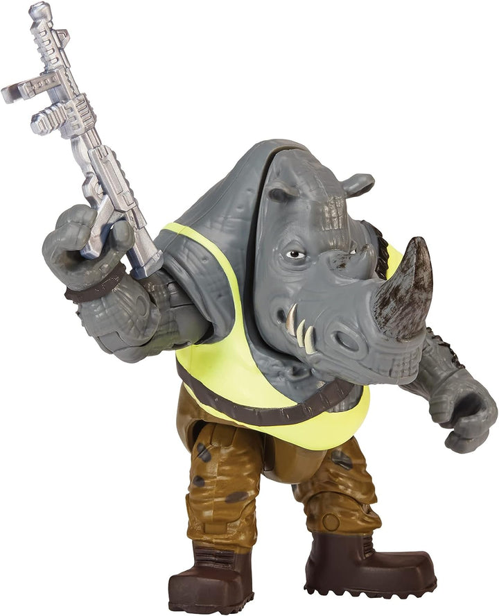 Teenage Mutant Ninja Turtles: Mutant Mayhem 4-Inch Rocksteady Basic Action Figure