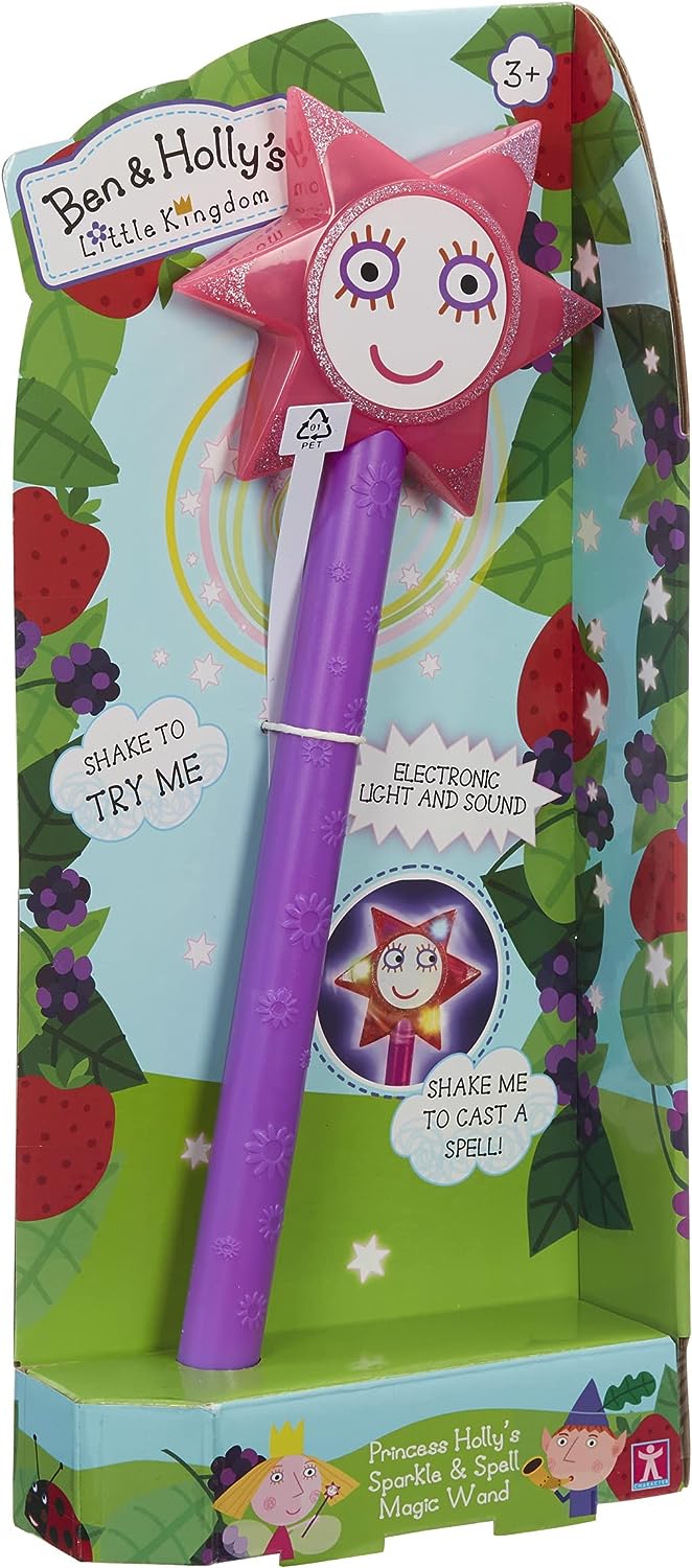 Ben & Holly Sparkle & Spell Wand with sounds & speech, ben & holly's little kingdom