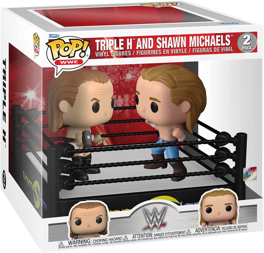Moment: WWE - Triple H and Shawn Michaels 2-Pack Funko 72229 Pop! Vinyl