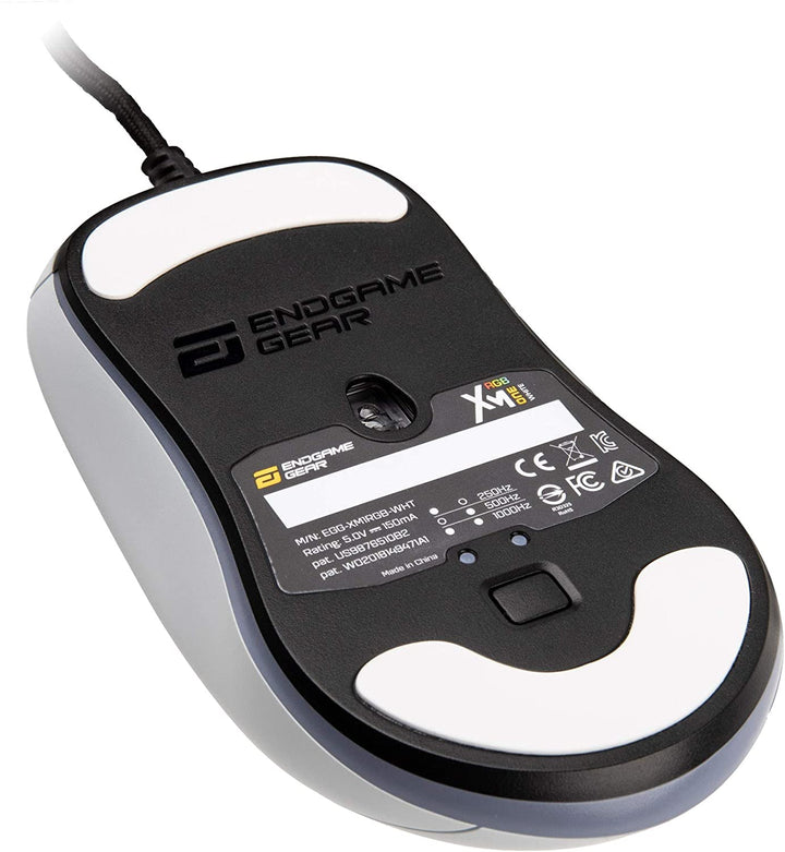 Endgame Gear XM1-RGB USB RGB Optical esports Performance Gaming Mouse - White