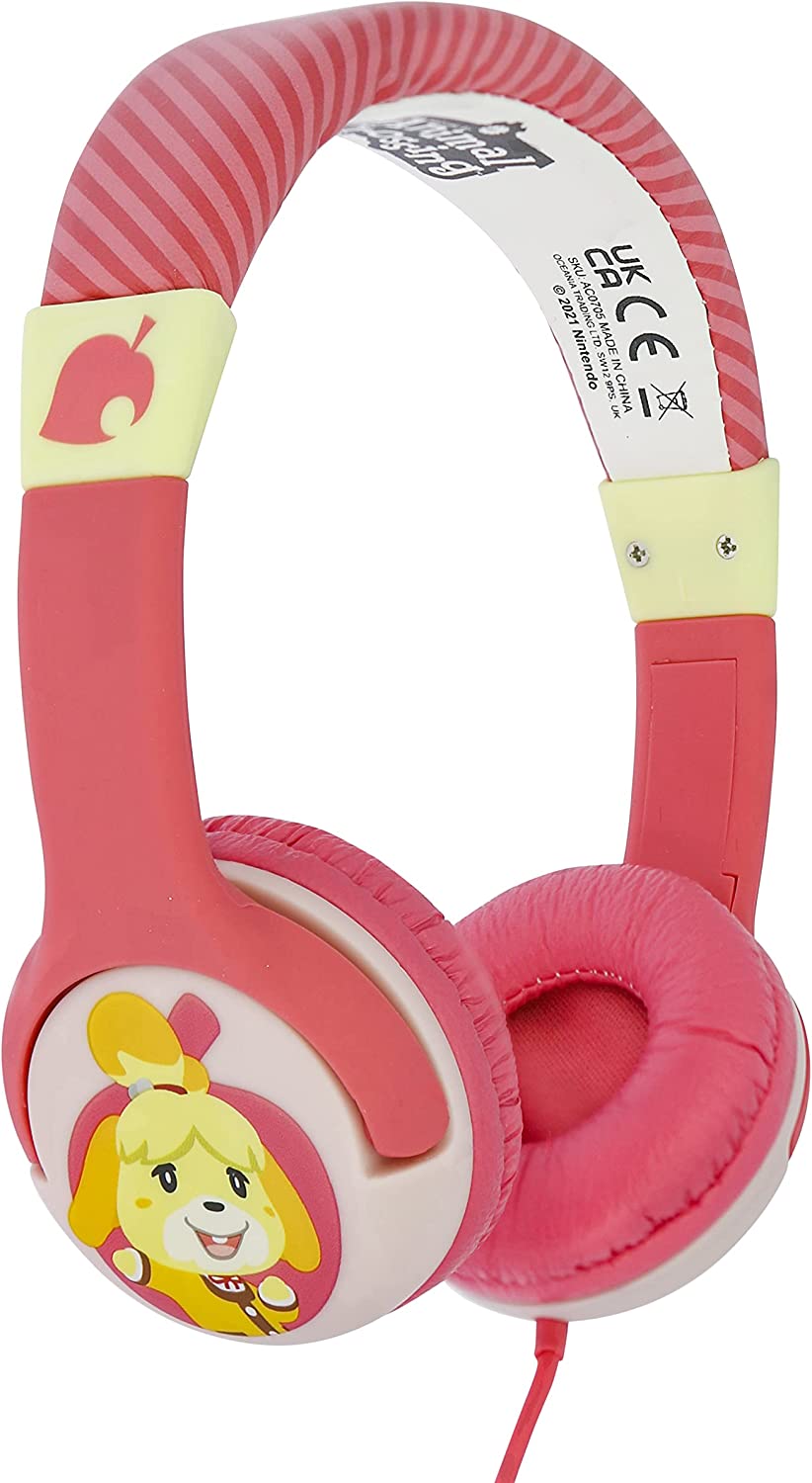 OTL Technologies Kids Headphones - Animal Crossing Isabelle Wired Headphones Pin