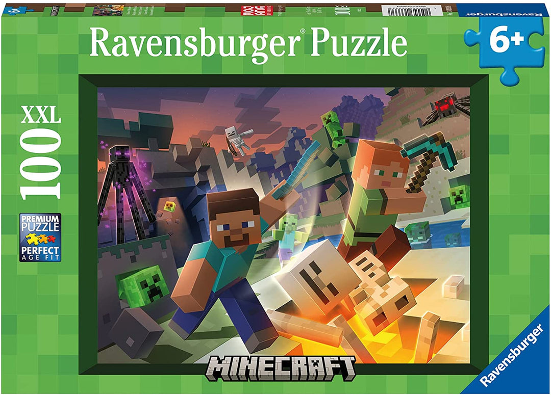 Ravensburger 13333 Monster Minecraft XXL 100pc