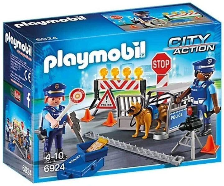 Playmobil 6924 City Action Police Roadblock, Multi