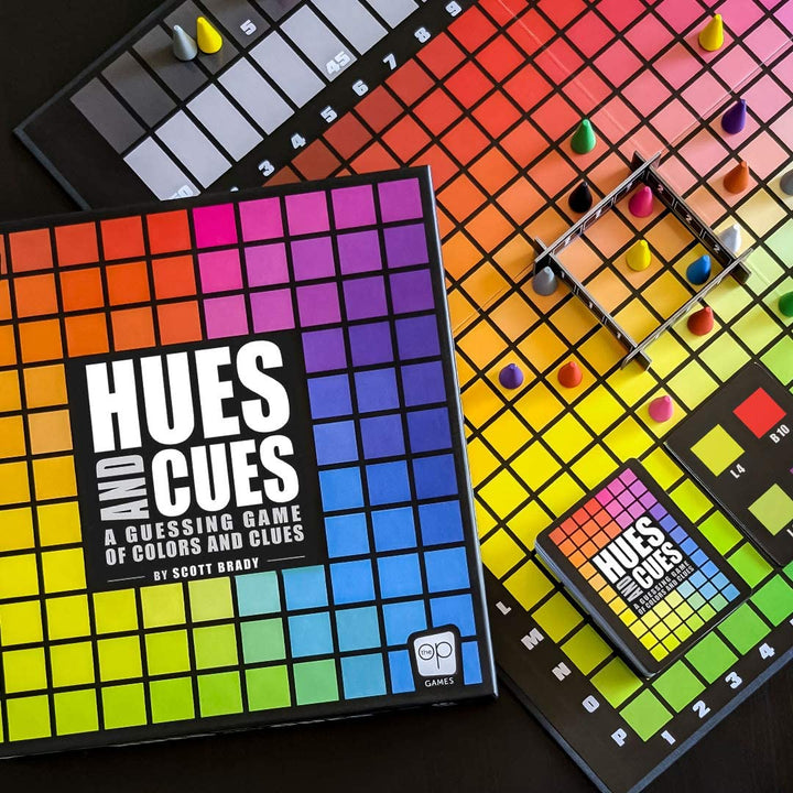 Die OP-Spiele – Hues and Cues – Brettspiel