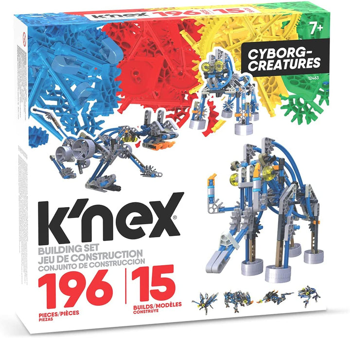 K'NEX 12643 Classics 196pcs / 15 Model - Cyborg Creatures, Educational Toys  For Boys and Girls