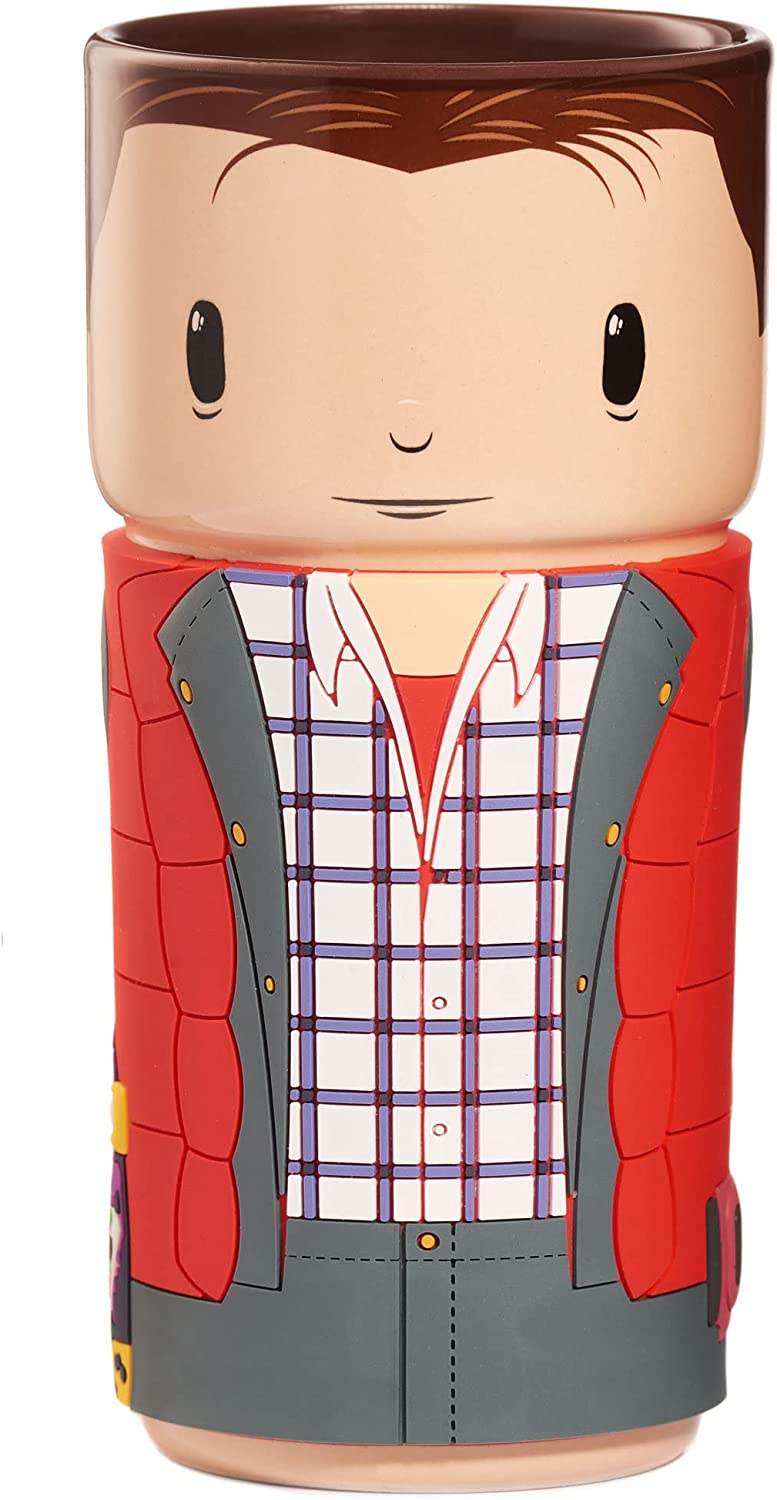 CosCups by Numskull Back To The Future Marty McFly Ceramic Mug with Rubber Sleev