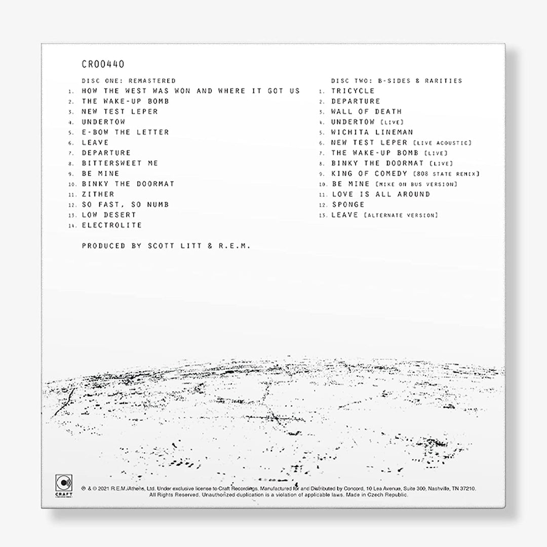 R.E.M - New Adventures In Hi-Fi [Audio CD]