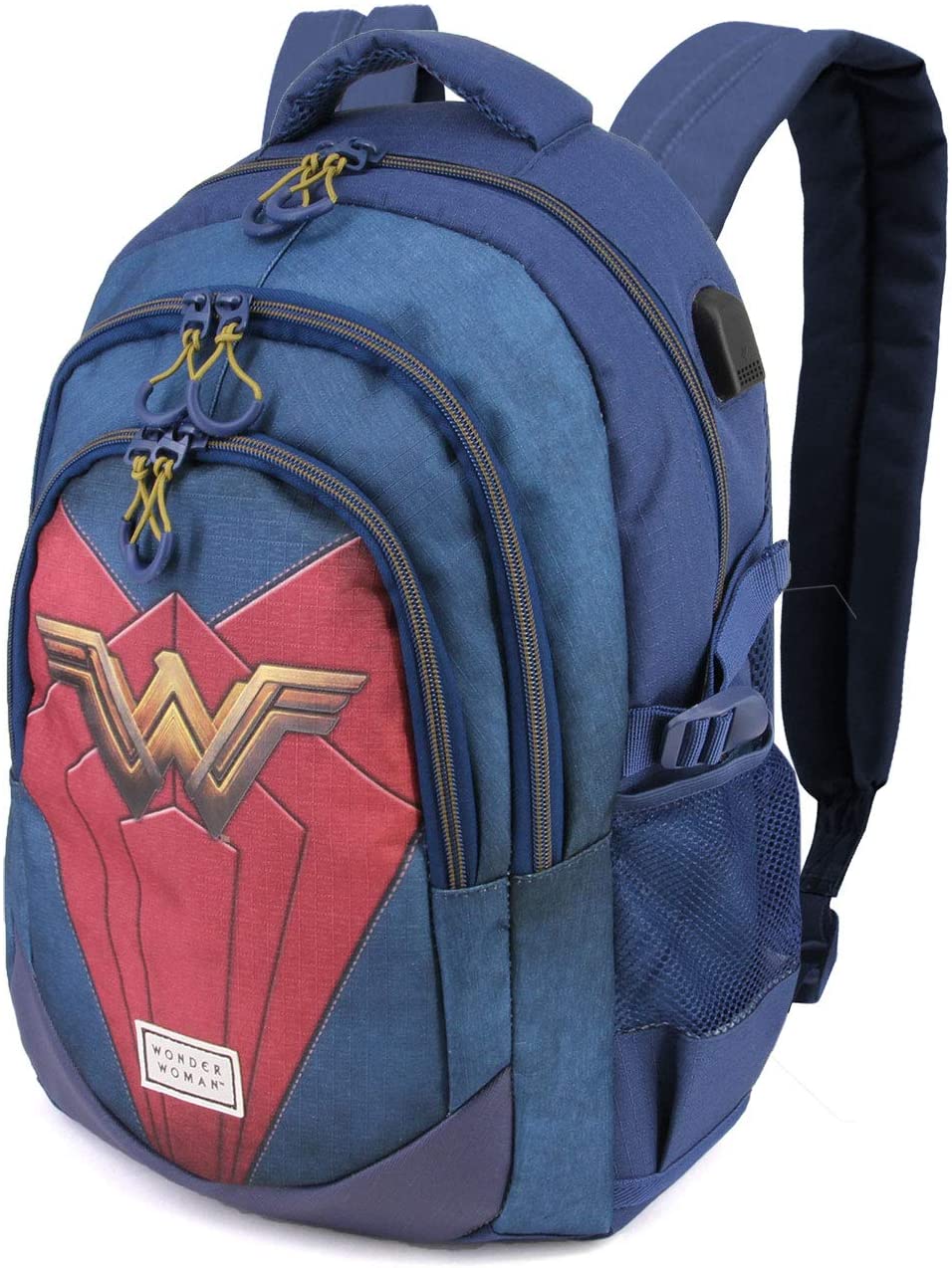Karactermania Wonder Woman Emblem-Running HS Backpack Casual Daypack, 44 cm, 21 liters