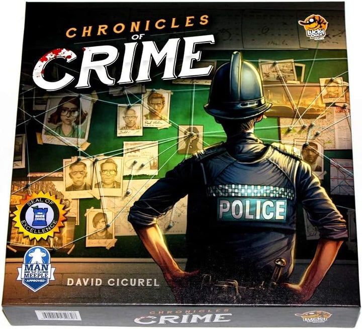 Lucky Duck Games – Chronicles of Crime – Brettspiel